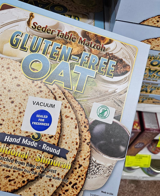 Gluten Free Oat Matzah - 3 Pack